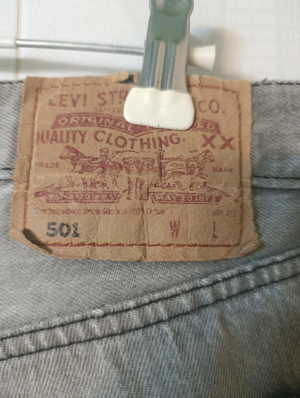 Levi's 501 curtos W34 L36 R876. – photo 3